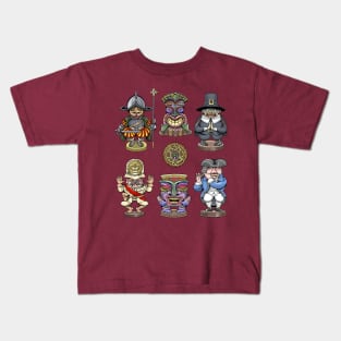Colonist Tikis Kids T-Shirt